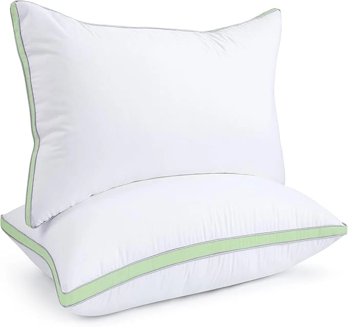 Stylish viewstar Bed Pillows Queen Sizes Set of 2 Hotel Quality Cooling Down Easy-to-Use