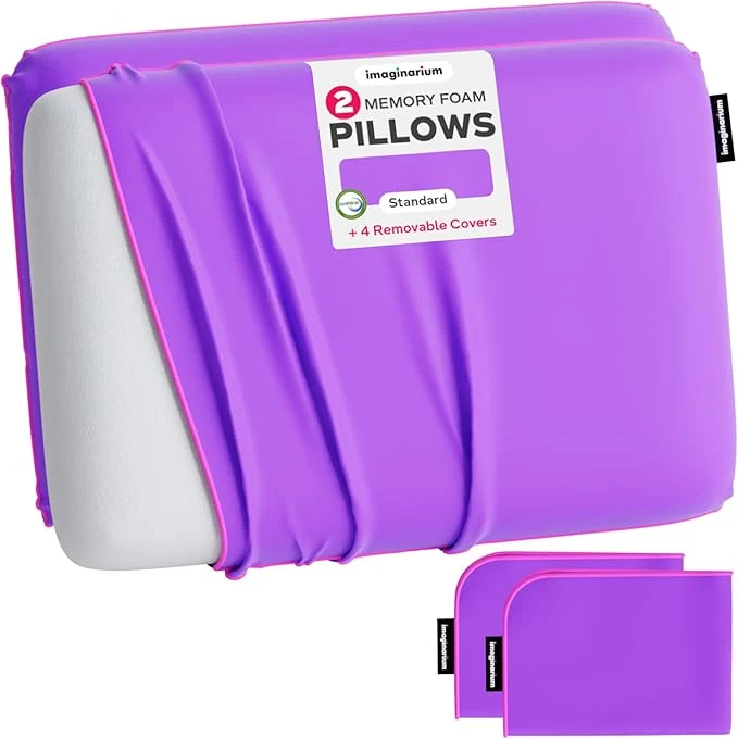 Specialty Imaginarium 2 Pack Memory Foam Pillows Fast