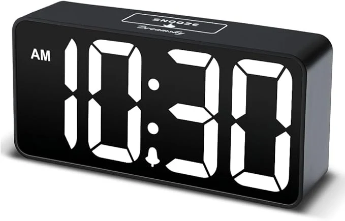 Authentic DreamSky Small Digital Alarm Clock High-End