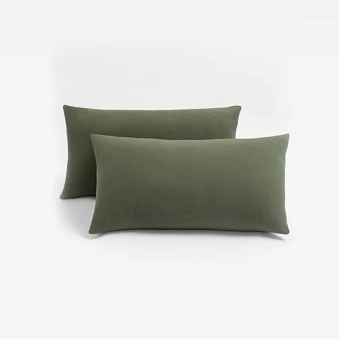 Detailed Jersey Knit Small Pillowcases Environmentally Friendly
