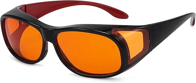 Easy-to-Use Eyekepper Blue Light Reduction Fitover Anti-Blue Blocking Computer Glasses Long-Lasting
