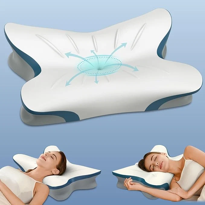 Lightweight Cervical Pillow for Neck Pain Relief Soft