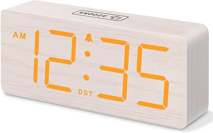 Responsible DreamSky Wooden Digital Alarm Clock Environmentally Friendly