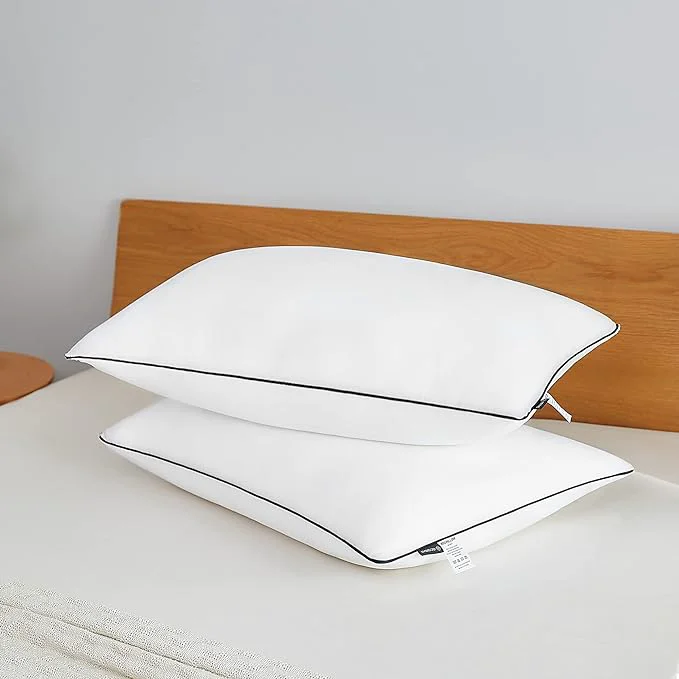 Stylish Acanva Cooling Bed Pillows for Sleeping Luxury Hotel Quality 3D Microfiber Lightweight