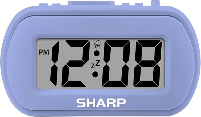 Excellent Sharp Digital Alarm Clock – Tactile Case Stylish