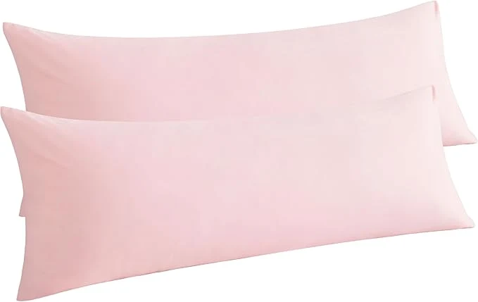 Clean NTBAY Body Pillow Cases Set of 2 2 Pack Brushed Microfiber 20×54 Pillow Cases Certified