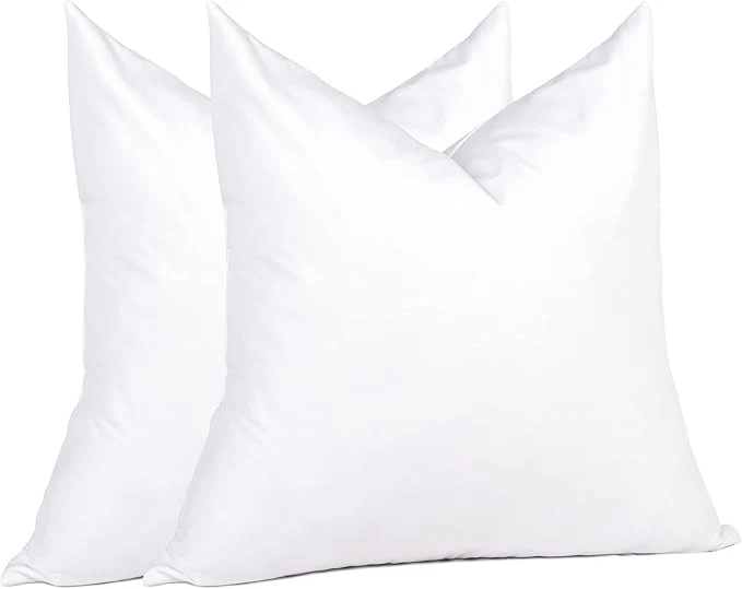 Trendy puredown® Feather Down Throw Pillow Inserts 22 x 22 Big Throw Pillows Prestigious