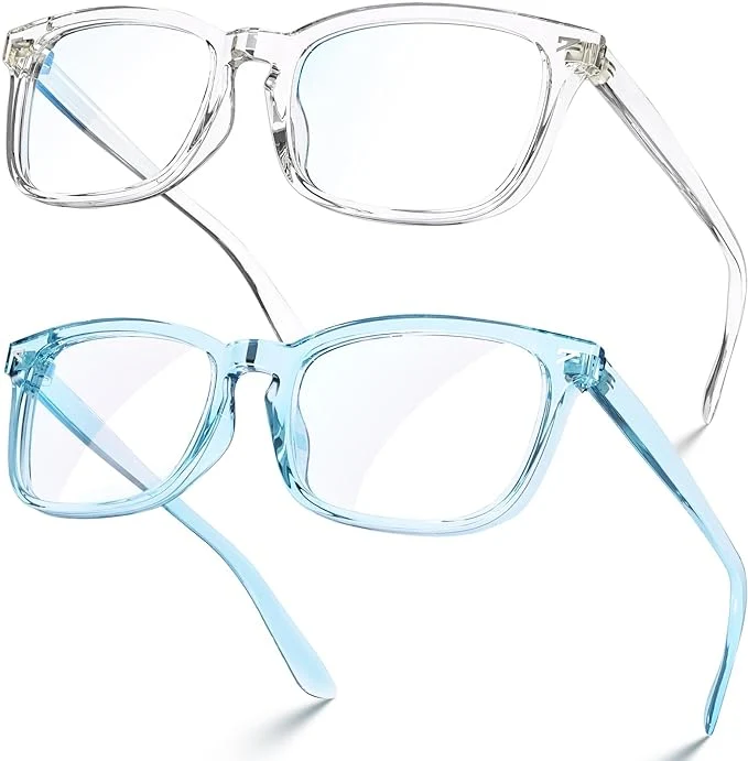 Elegant VISOONE Blue Light Blocking Glasses Square Fashionable