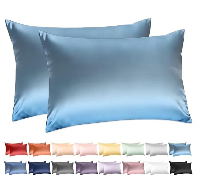 Green Cotton Queen Pillowcases Set of 2 Deep Dream 600 Thread Count Pillow Cases Pure