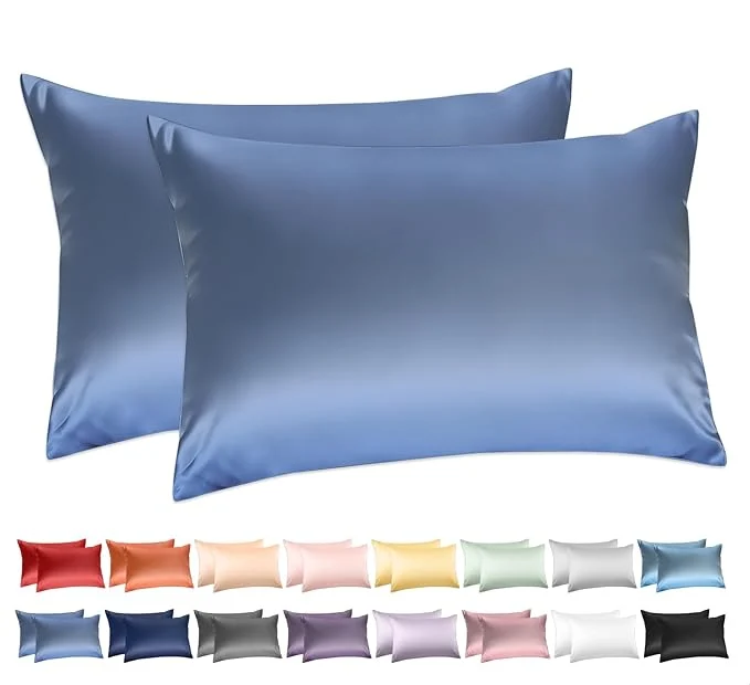 Exclusive Cotton Queen Pillowcases Set of 2 Deep Dream 600 Thread Count Pillow Cases Pure