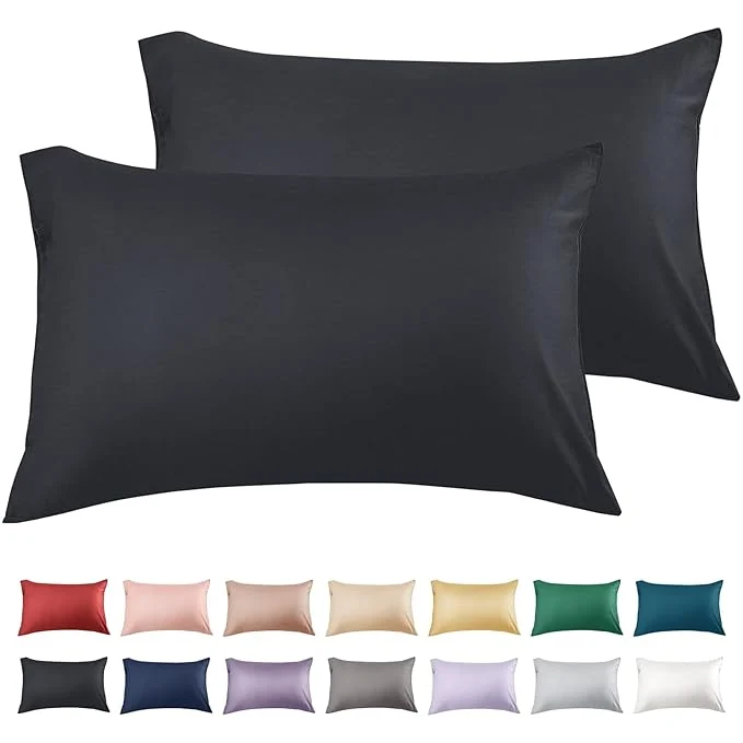 Unique Warmstar Cotton Pillow Cases King Size Set of 2 600 Thread Count Pillowcases Reusable