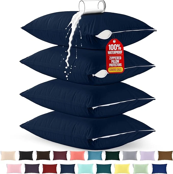 Innovative Utopia Bedding Premium Waterproof Pillow Protectors Functional