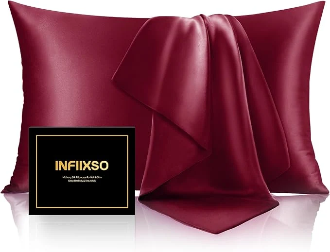Clean INFIIXSO Mulberry Silk Pillowcase Eco-Friendly