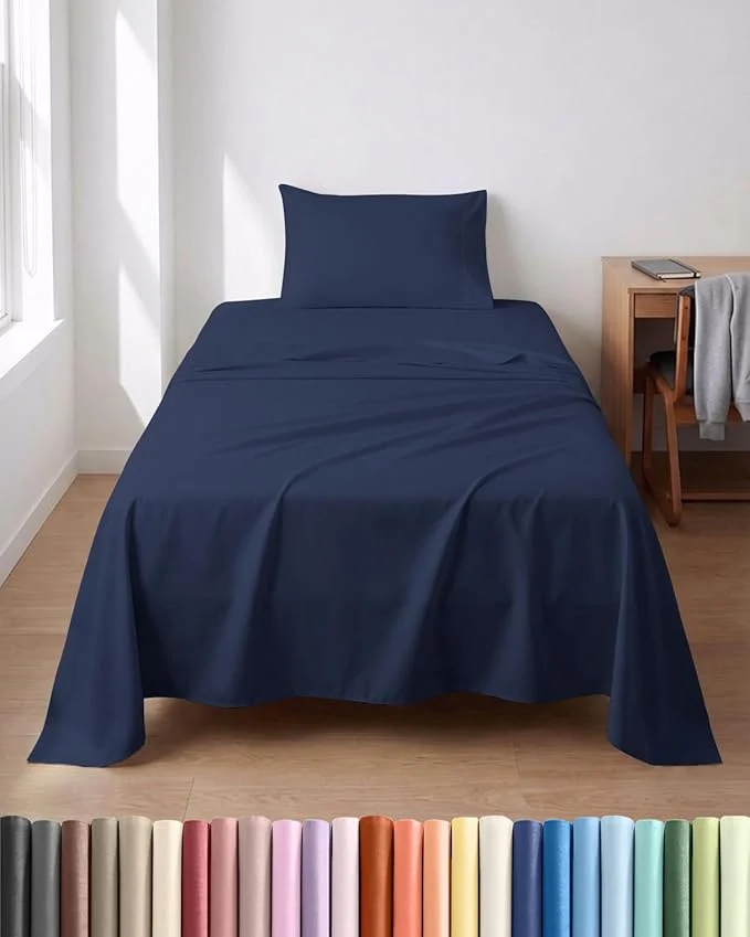 Powerful Lightweight 3 Piece Bed Sheet Set Twin XL Size Top-Quality