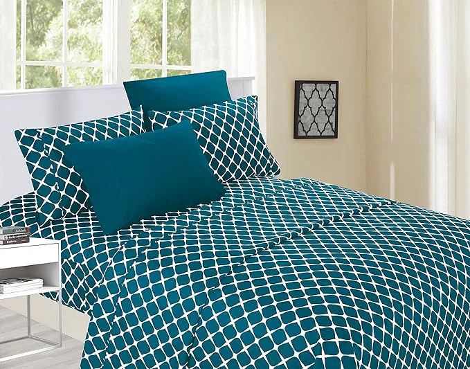 Relaxed Elegant Comfort Luxury Softest and Coziest 6-Piece Bed Sheet Set Wrinkle Modern