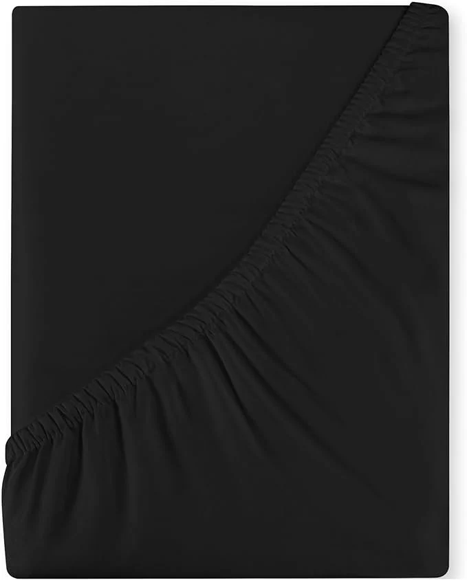 Premium Royale Linens 400 Thread Count American Grown Cotton Fitted Sheet Full Size Long-Lasting