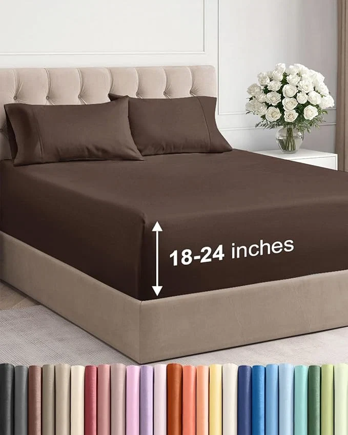 Luxury Extra Deep Full Sheet Set Selected
