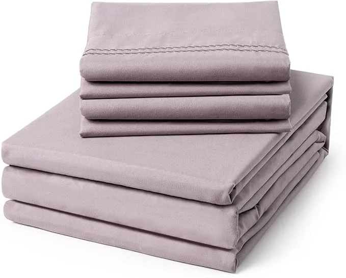 Minimalist ClevaHome King Size Sheet Set Premium