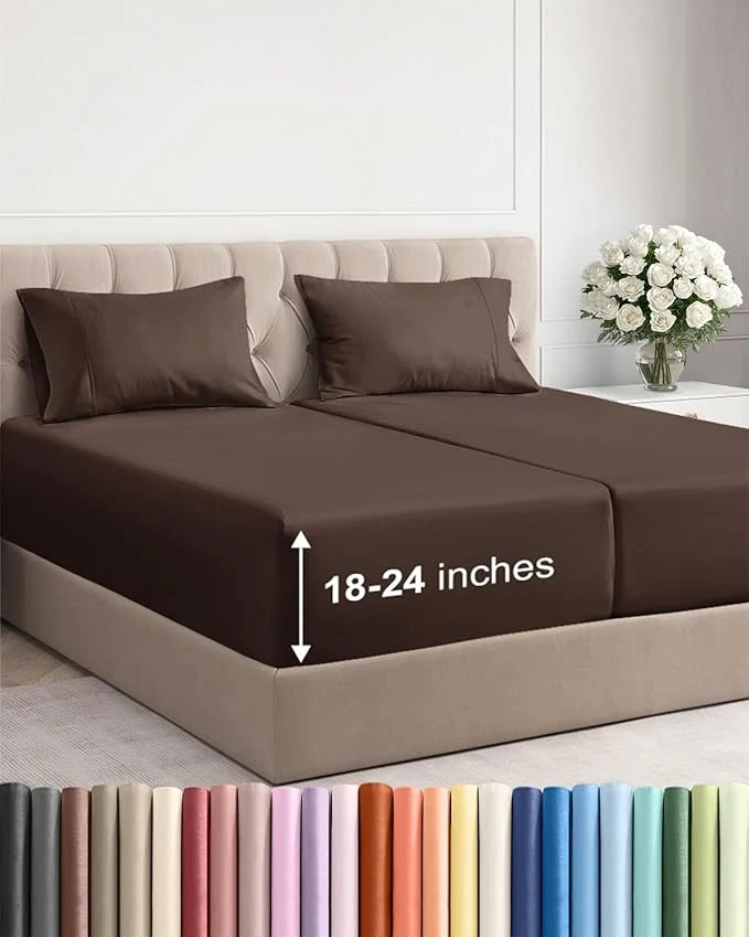 World-Class Extra Deep Split King Sheet Set Reliable