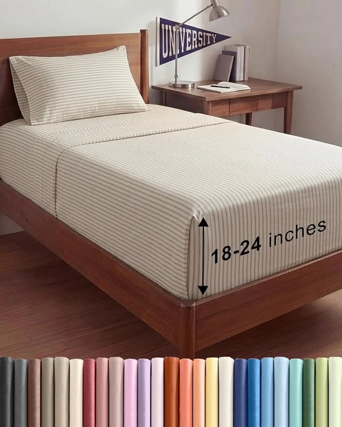 Minimalist Extra Deep Twin XL Sheet Set High-Grade