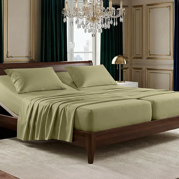 Verified Elegant Comfort Luxurious 1500 Premium Hotel Quality Microfiber Three Line Modern