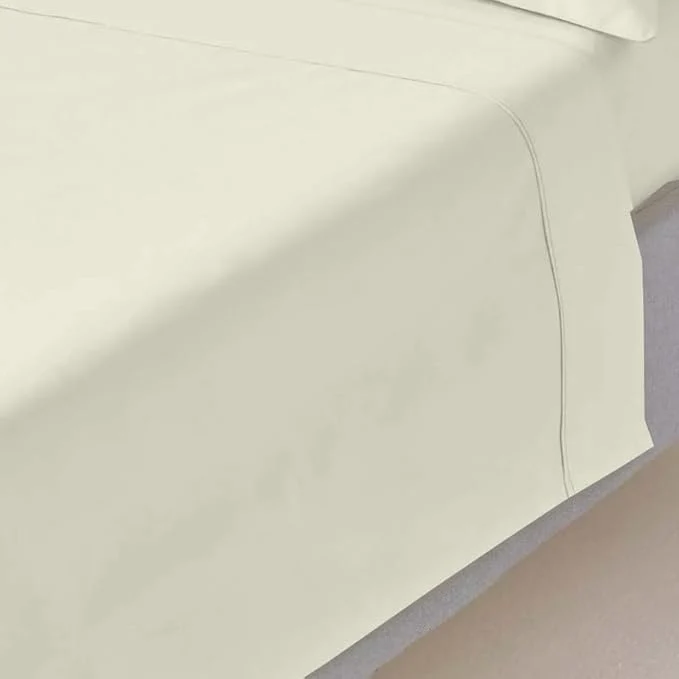Effective Mattress-Homes Full XL Egyptian Cotton Top Sheet 1Pcs Cool Breathable Efficient
