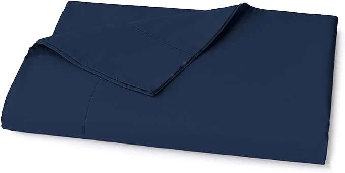 Easy-to-Use Lane Linen Organic Cotton Full Size Flat Sheet Only Stylish