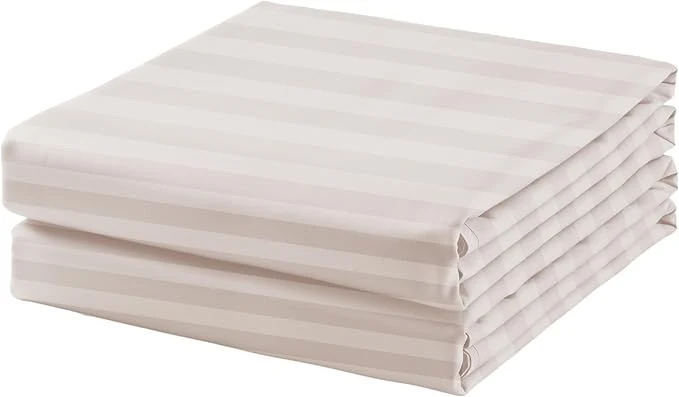High-Performance 2-Pack Cotton King Flat Sheet Only 600 Thread Count Egyptian Cotton Top Organic