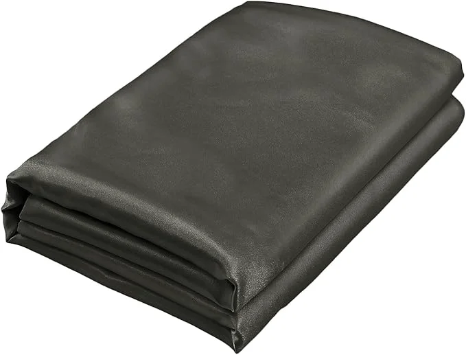 Easy-to-Use Homiest Dark Grey Satin Flat Sheet Modern
