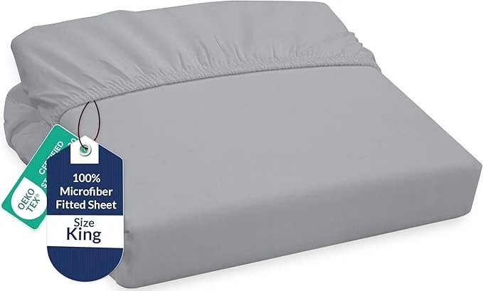 Exclusive Royale Linens Fitted Sheet King Smooth