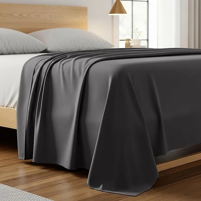 Practical Mellanni California King Size Flat Sheet First-Class