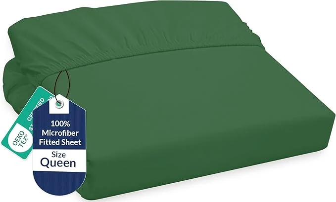 Easy-to-Use Royale Linens Fitted Sheet Queen Optimized