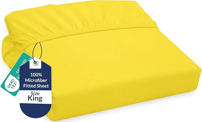 Original Design Royale Linens Fitted Sheet King Expertly Made