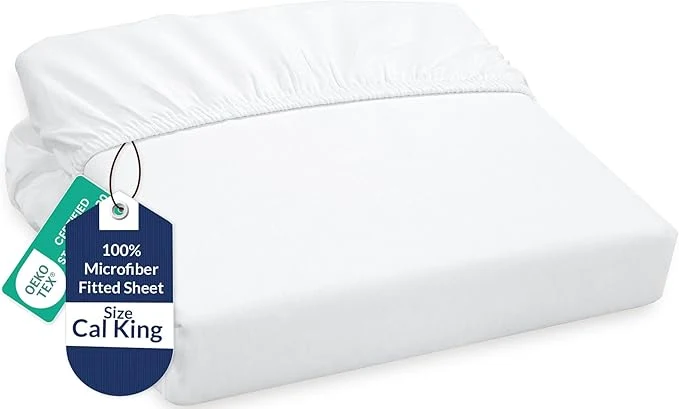Solid Royale Linens Fitted Sheet California King Original