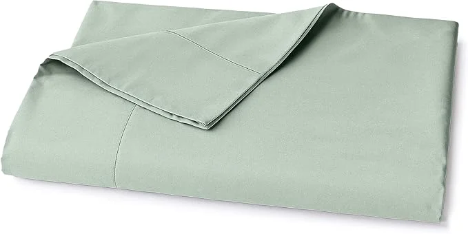 Unique Lane Linen Organic Cotton Queen Size Flat Sheet Only Sophisticated