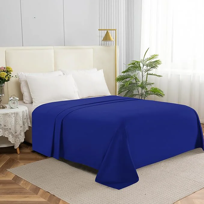 Top-Quality Elegant Comfort Premium Hotel Quality 1-Piece Flat Sheet Luxury Softest 1500