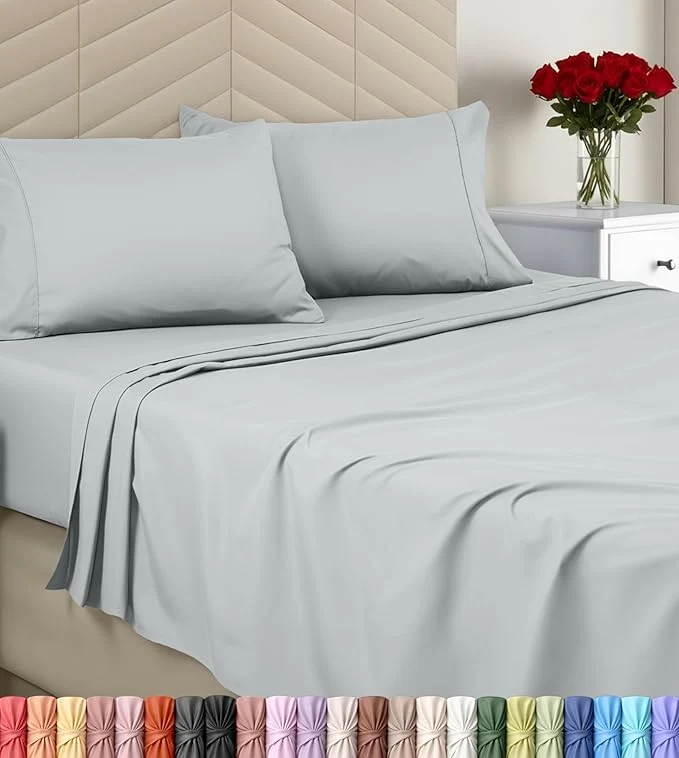 High-Quality Utopia Bedding King Size 4 Piece Sheet Set Lightweight