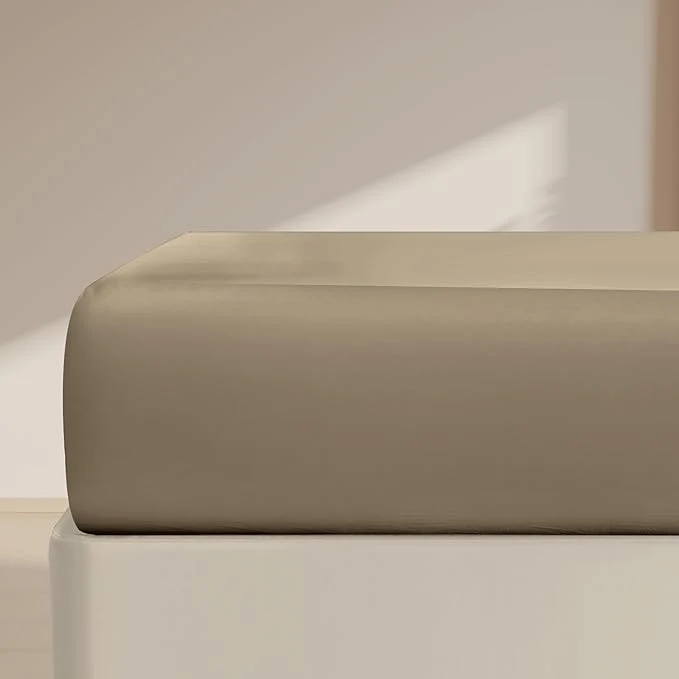 Optimized FreshCulture California King Fitted Sheet Only – Premium Hotel-Quality Fitted Environmentally Friendly