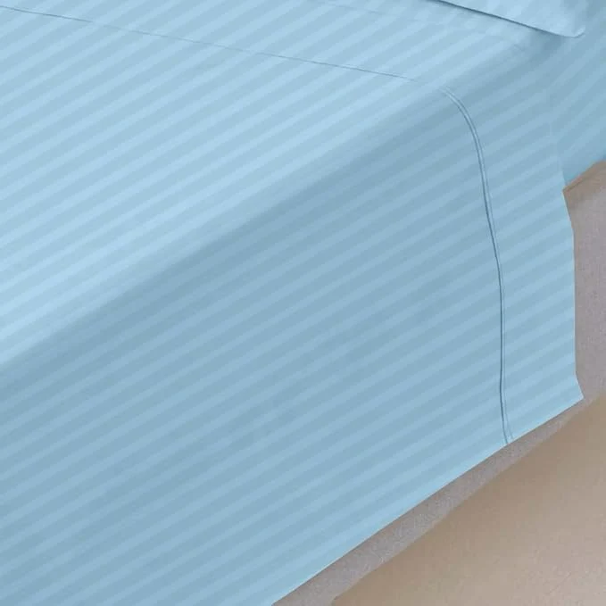 Comfortable Mattress-Homes Twin Size Egyptian Cotton Top Sheet 1Pcs Cool Breathable Reliable