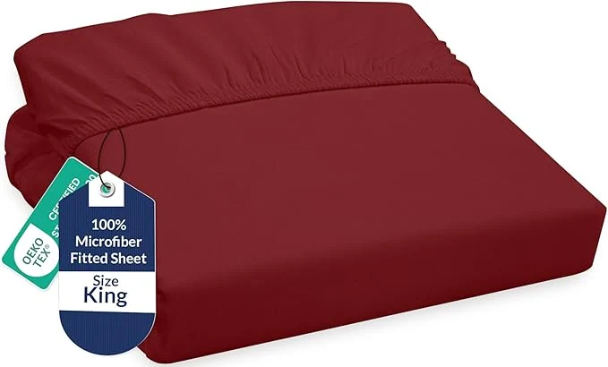 Next-Generation Royale Linens Fitted Sheet King Stylish