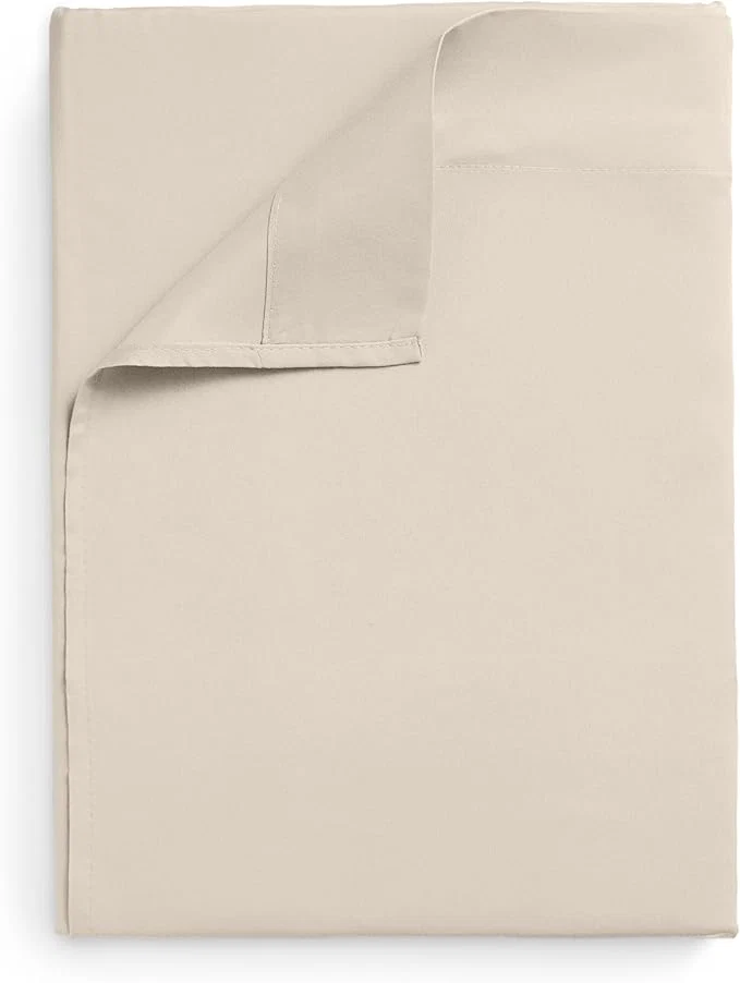 High-End Mellanni Twin Size Flat Sheet Smooth