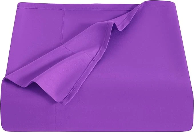 Authentic NTBAY California King Flat Sheet Only Fast