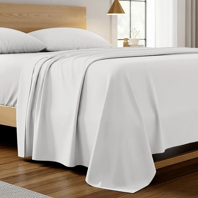 Advanced Mellanni Twin XL Size Flat Sheet Durable