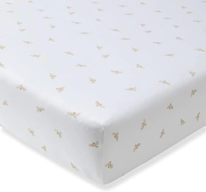 Carefully Designed Burt’s Bees Baby Essential Organic Cotton Fitted Crib Sheet Breathable High-End