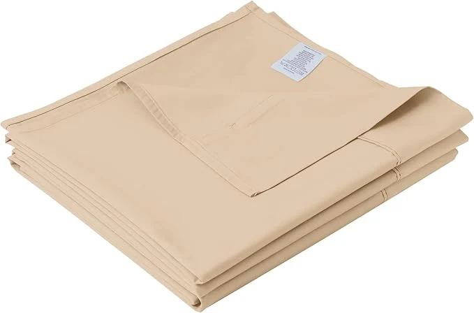 Quality Cotton Calking Flat Sheet Only 600 Thread Count Egyptian Cotton Top Sheet Effective