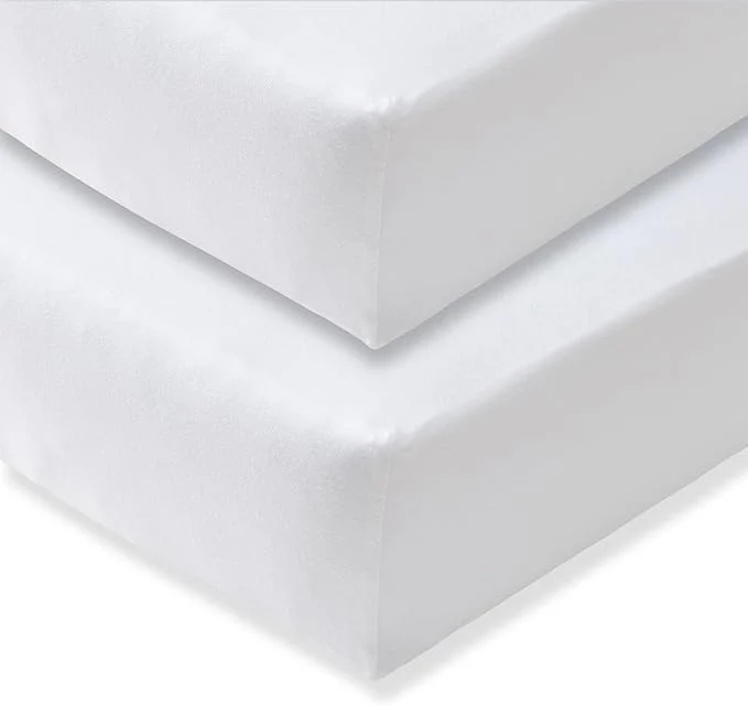 Pure Burt’s Bees Baby Essential Organic Cotton Fitted Crib Sheet Breathable Professional