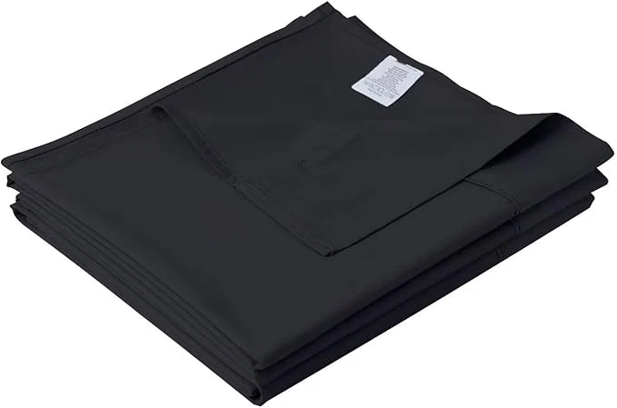 Convenient 2-Pack Cotton Twin Flat Sheet Only 600 Thread Count Egyptian Cotton Top Modern