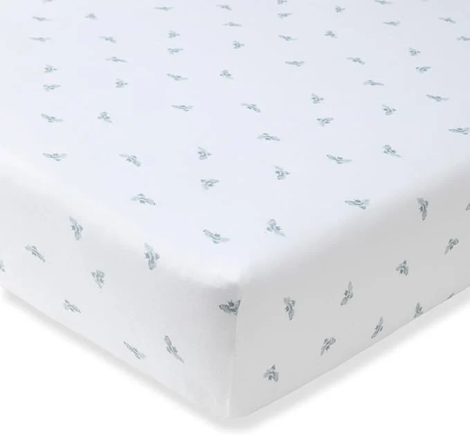 Detailed Burt’s Bees Baby Essential Organic Cotton Fitted Crib Sheet Breathable Fine Crafted