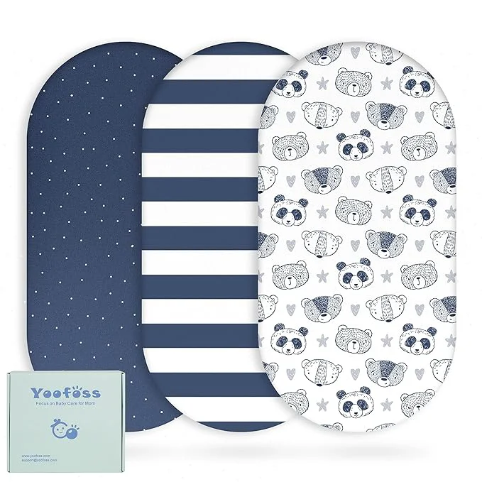 Optimized Yoofoss Bassinet Sheets for Baby Baby Delight Angelbliss Soft Breathable Refined
