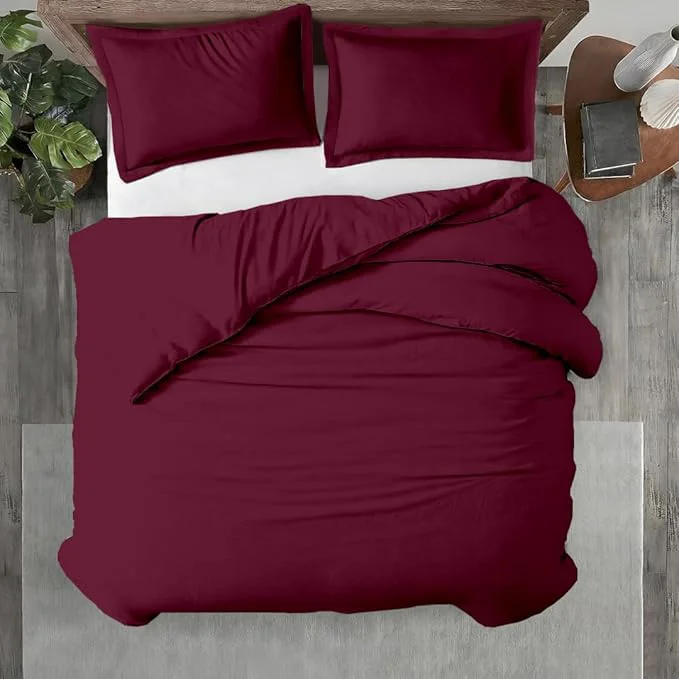 Safe Kotton Culture 1 Pc 120 x 98 Duvet Cover Oversized King Egyptian Cotton Long-Lasting